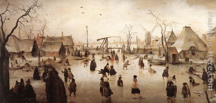 Hendrick Avercamp Ice Scene
